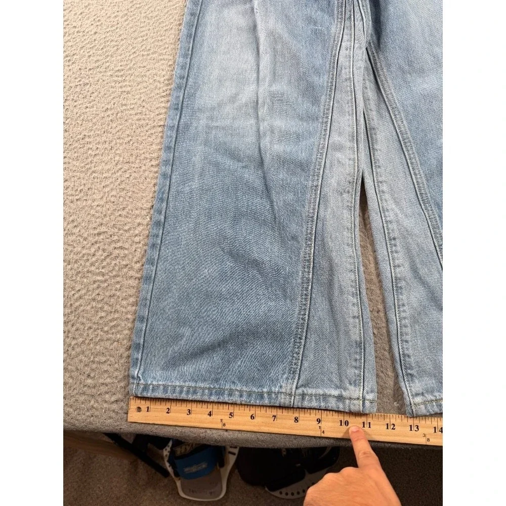 Levi's '94 Baggy Wide Leg Jeans Womens 28 Light Wash Denim Y2K Skater Baggy